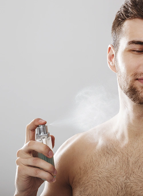 foto hombre perfumeria